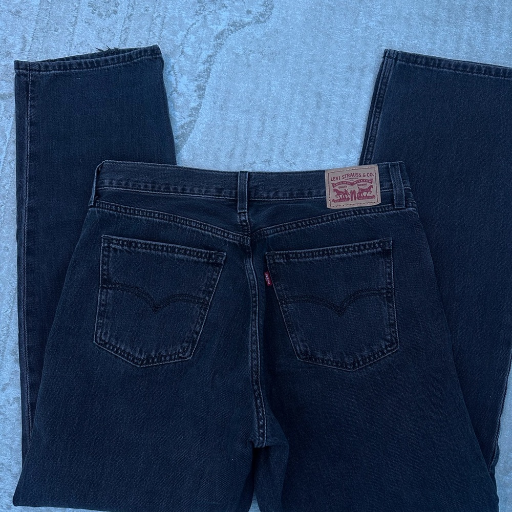 Levi's Low Pro Black Wash Jeans